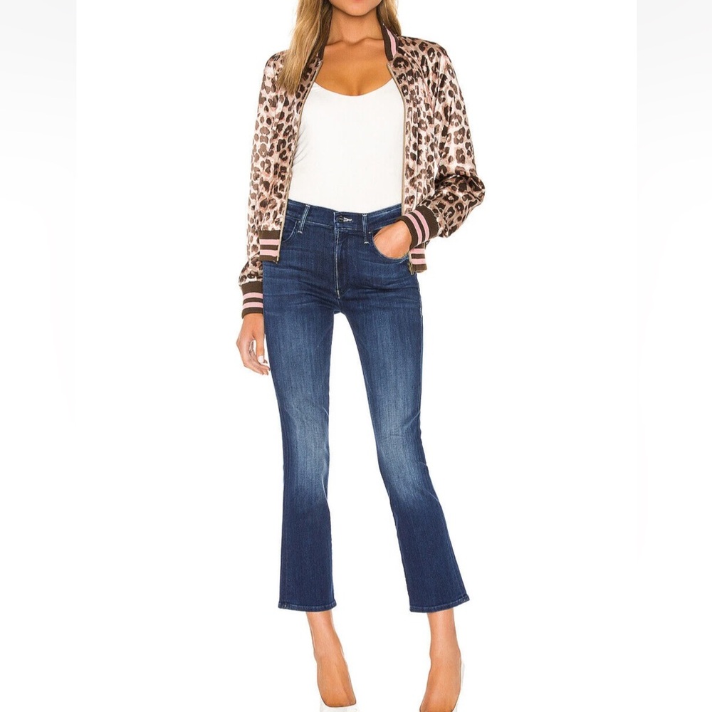 MOTHER The Insider Ankle High Rise Bootcut Ankle Jeans The Road to Paradise W-27 - Picture 16 of 16